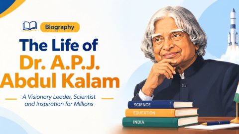 The Life of Dr. A.P.J. Abdul Kalam: Biography in Simple English