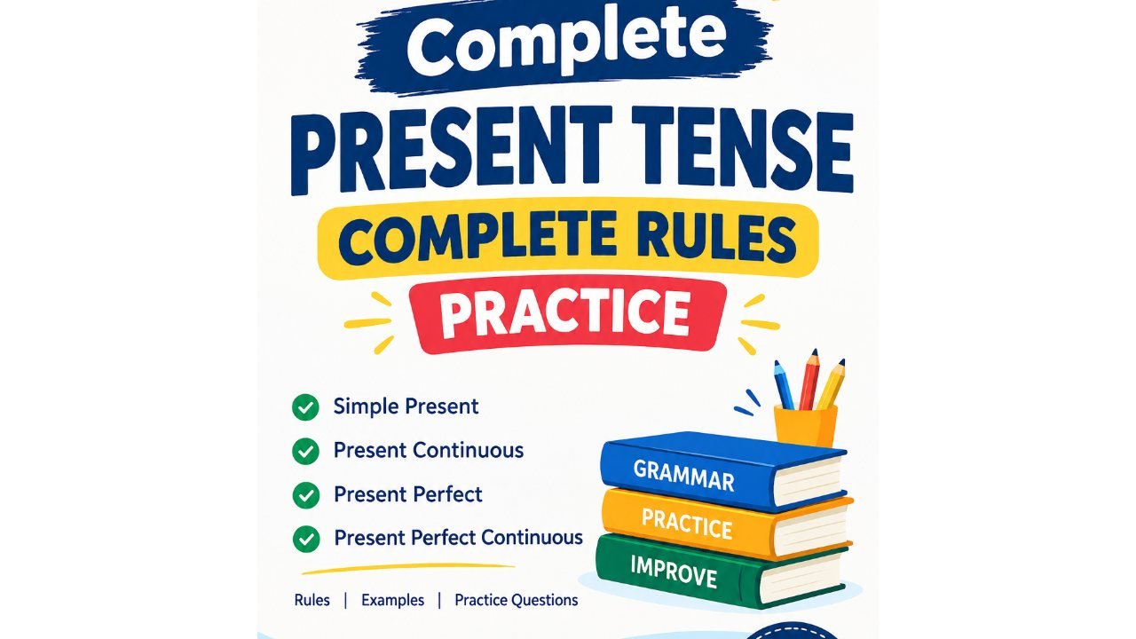 complete Present Tense Complete Rules Practice