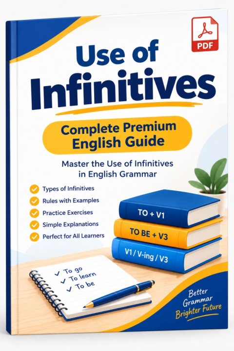 Use of Infinitives Complete Premium English Guide